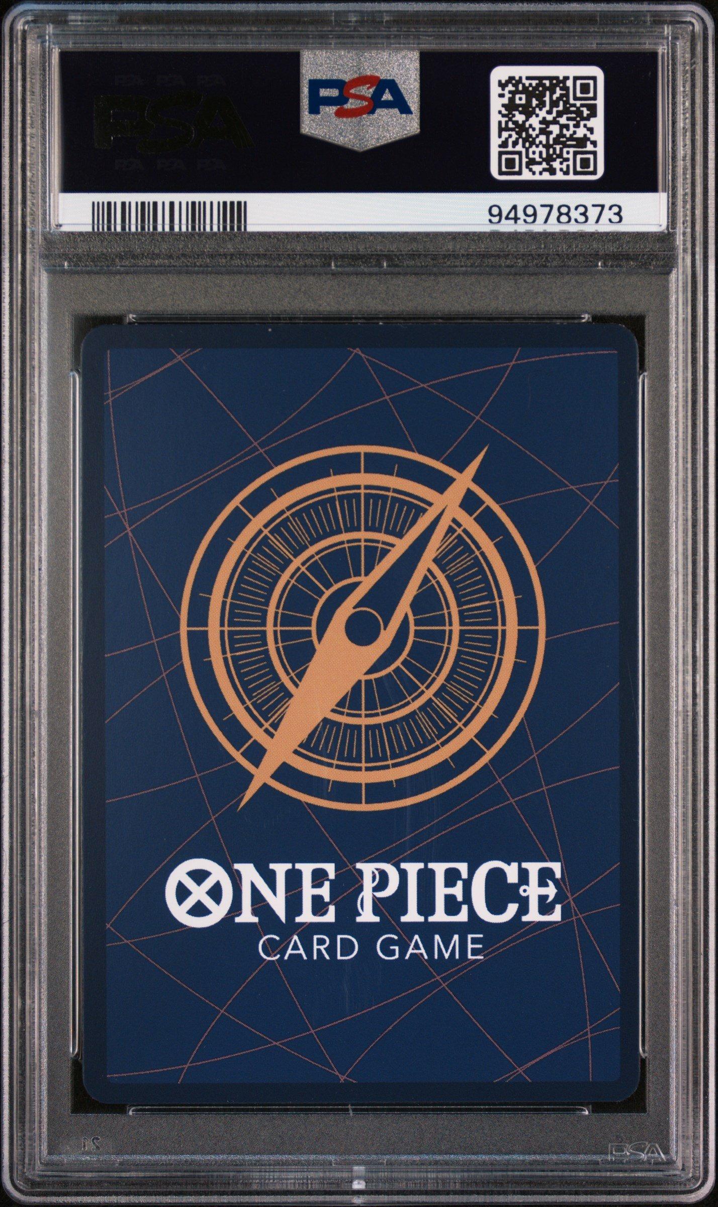 2024 One Piece Op07-500 Years In The Future 029 Basil Hawkins Alternate Art PSA 10