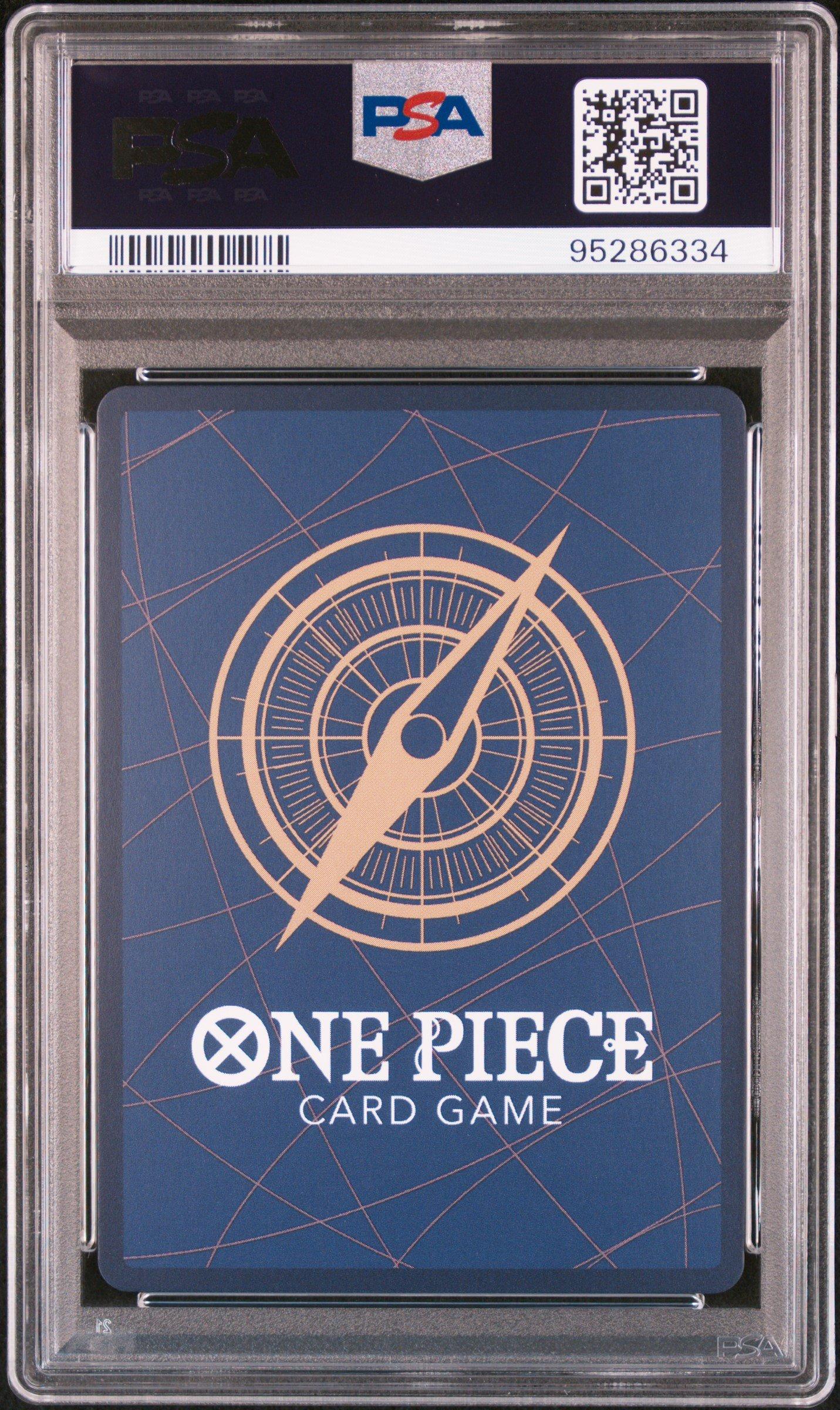 2024 One Piece Japanese Premium Booster -one Piece Card The Best- Trafalgar Law Alternate Art PSA 10