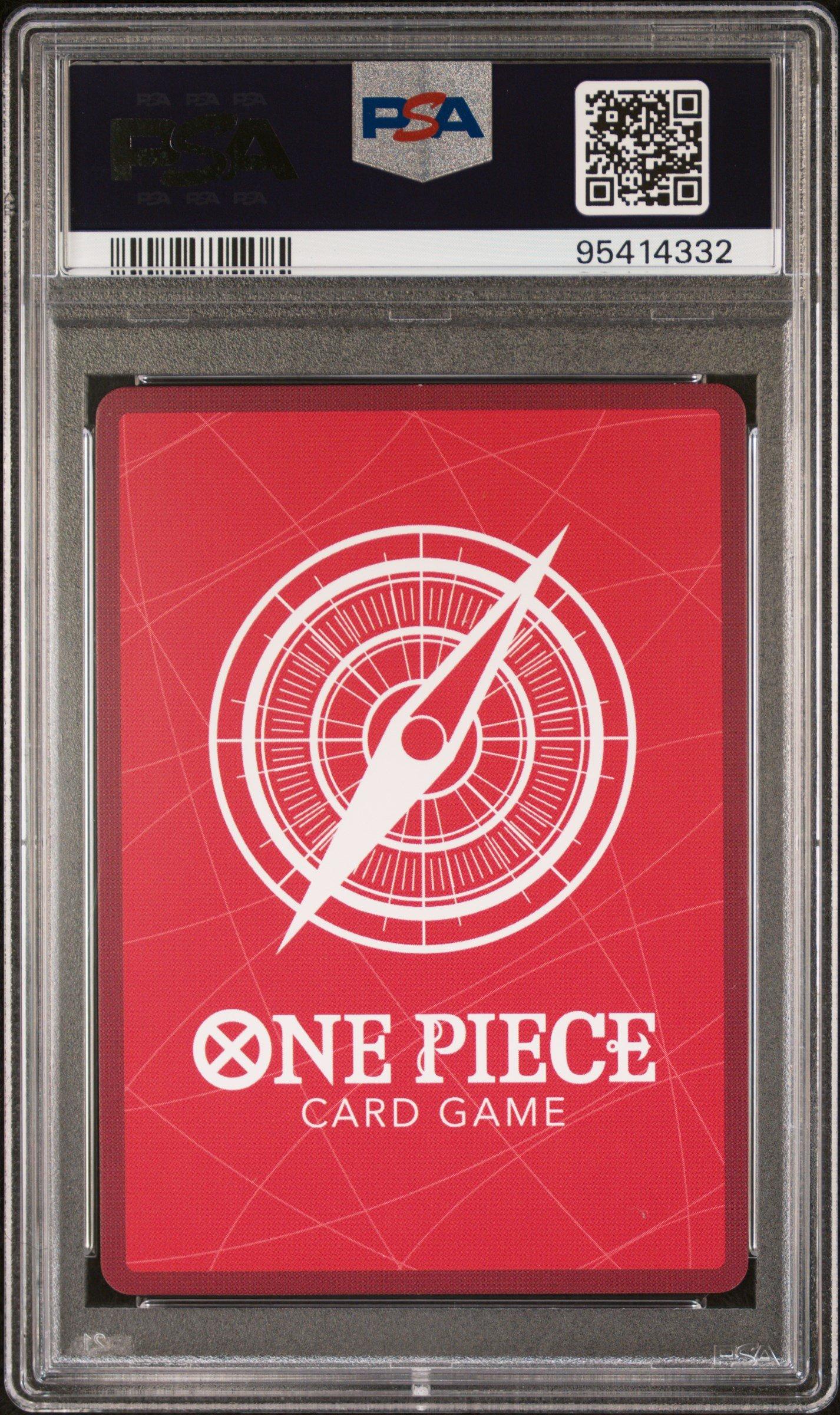 2023 One Piece Op04-kingdoms Of Intrigue 058 Crocodile Alternate Art PSA 10