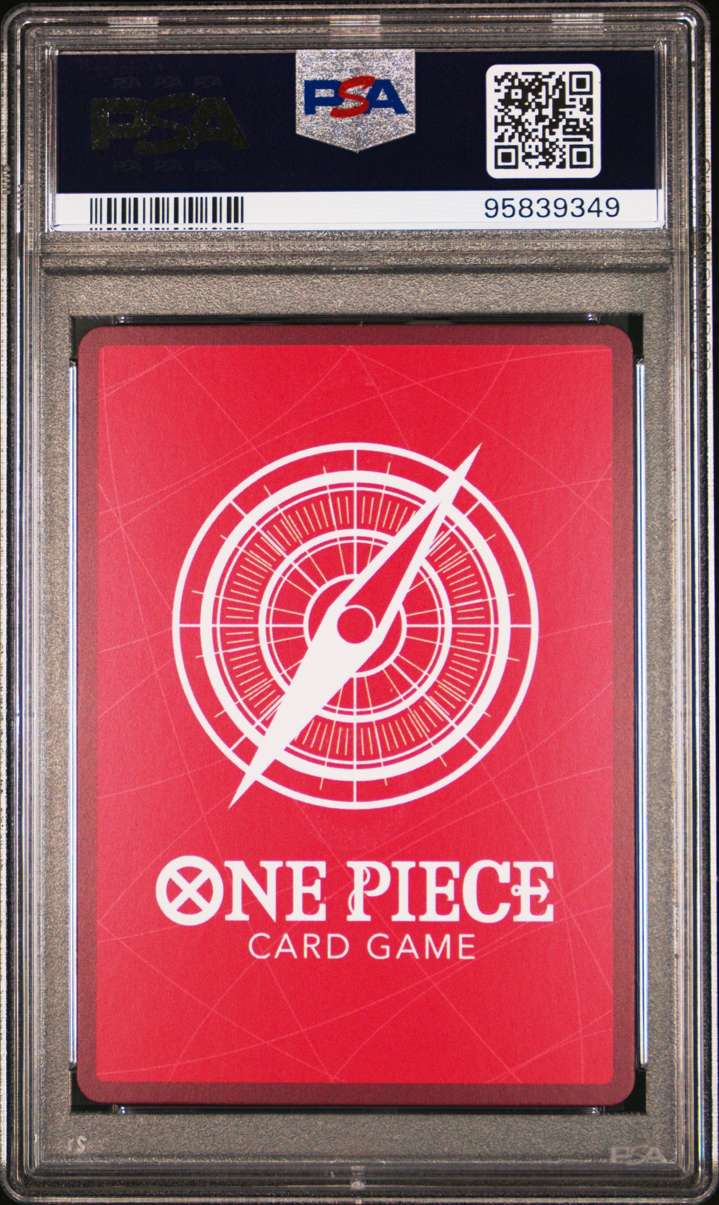 2024 One Piece Japanese Op08-two Legends 021 Carrot Alternate Art PSA 10
