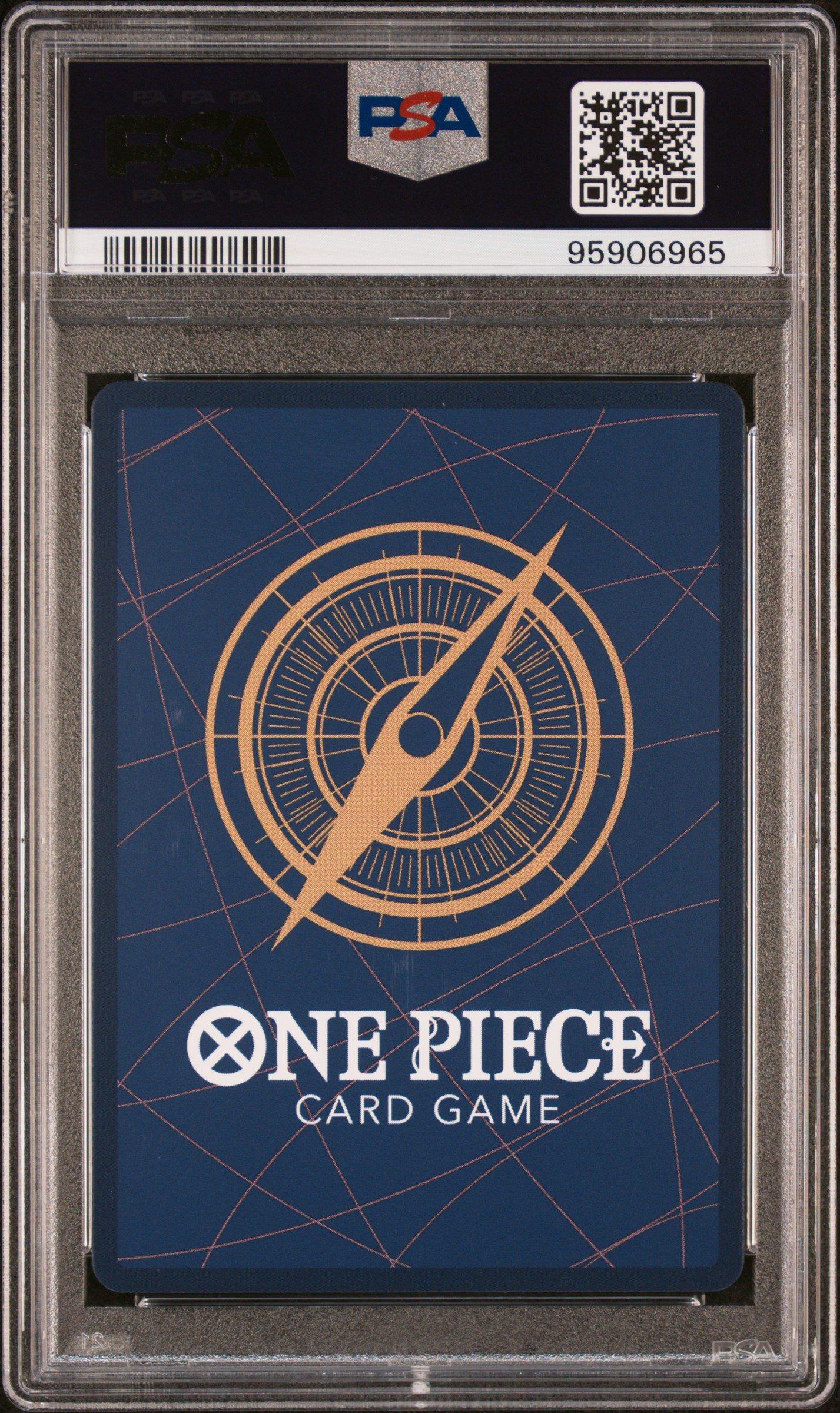 2024 One Piece Op07-500 Years In The Future 085 Stussy Alternate Art PSA 10