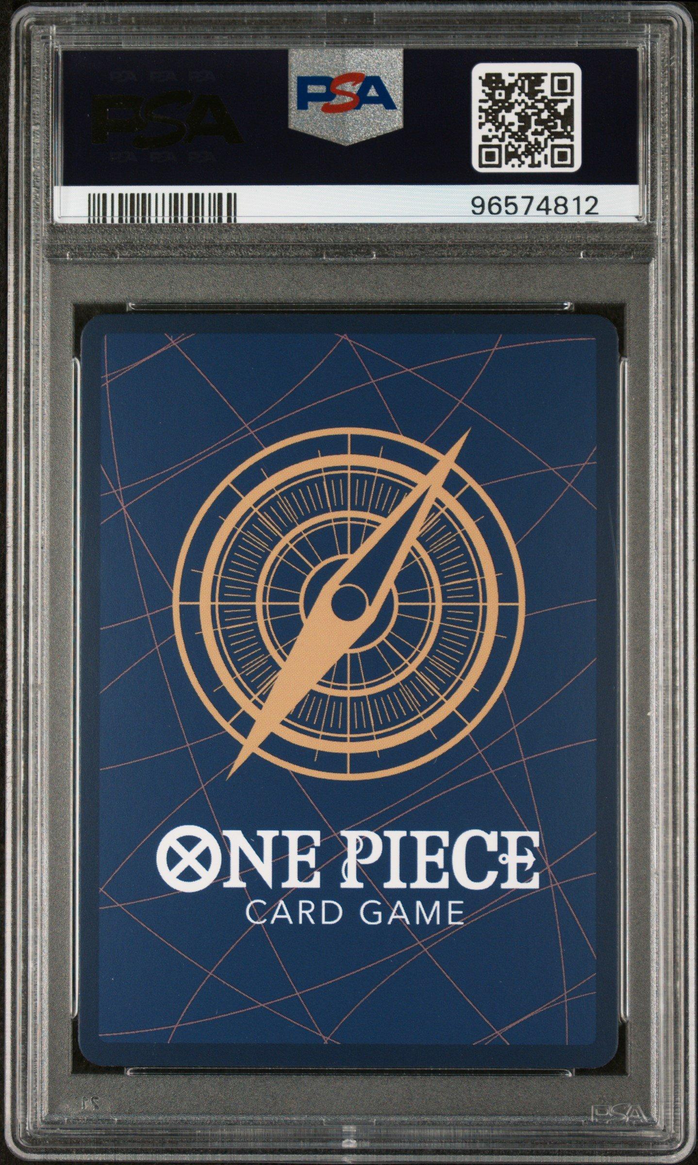 2024 One Piece Op06-wings Of The Captain 007 Nami Treasure Rare PSA 10  Graded Card | GameStop