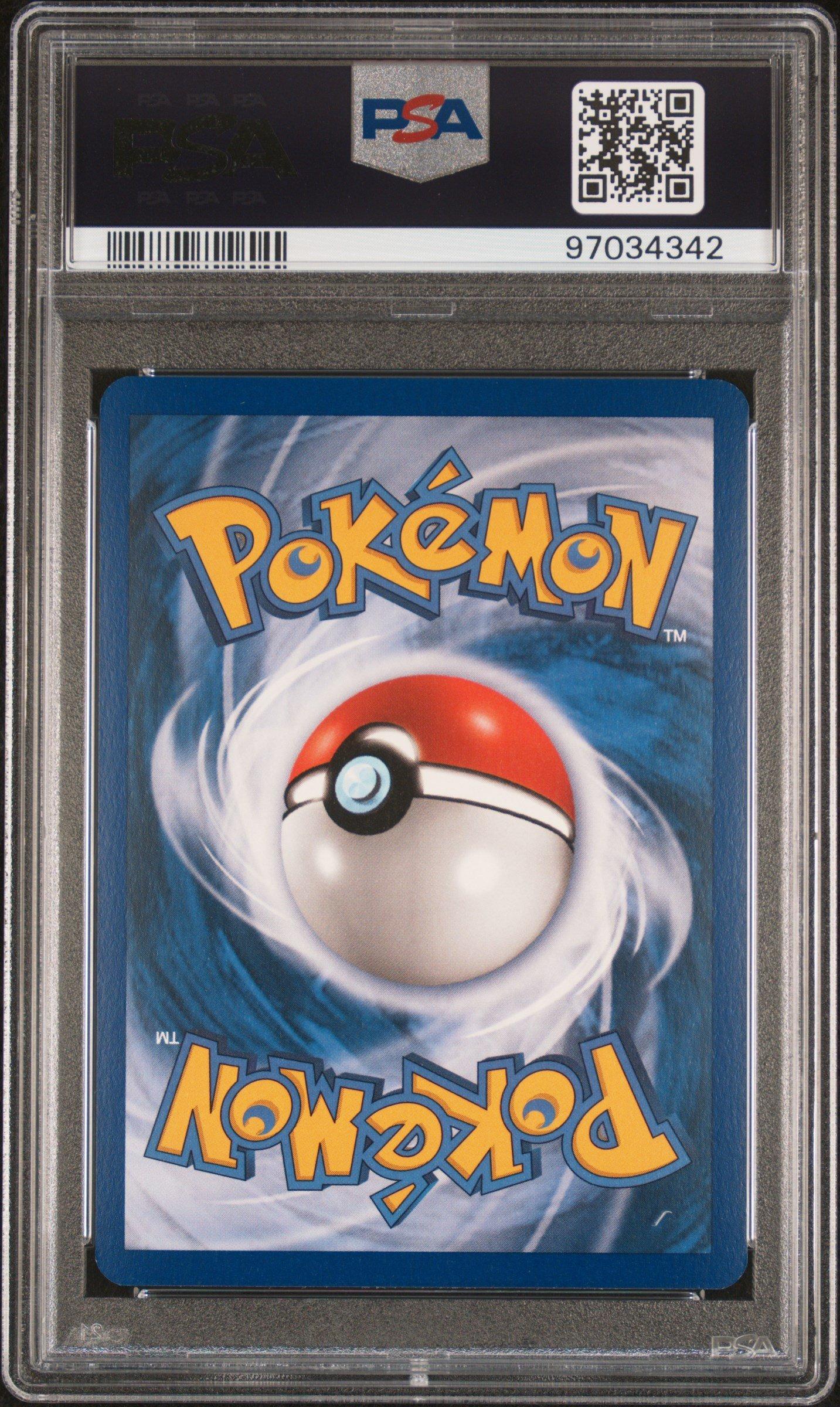2005 Pokemon Ex Deoxys 9 Jirachi-reverse Foil PSA 8