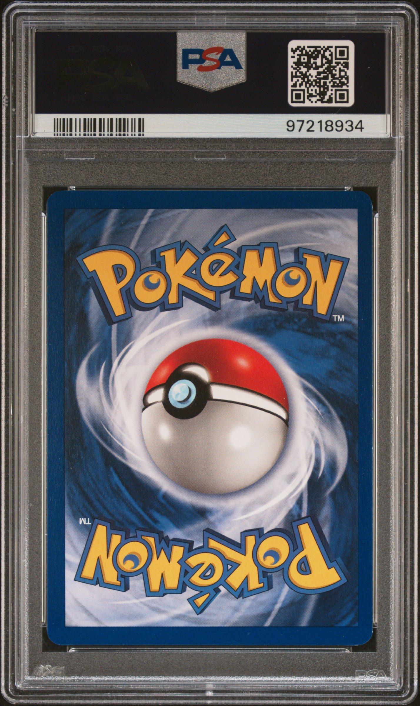 1999 Pokemon Game 10 Mewtwo-holo 1st Edition PSA 8 Graded Card