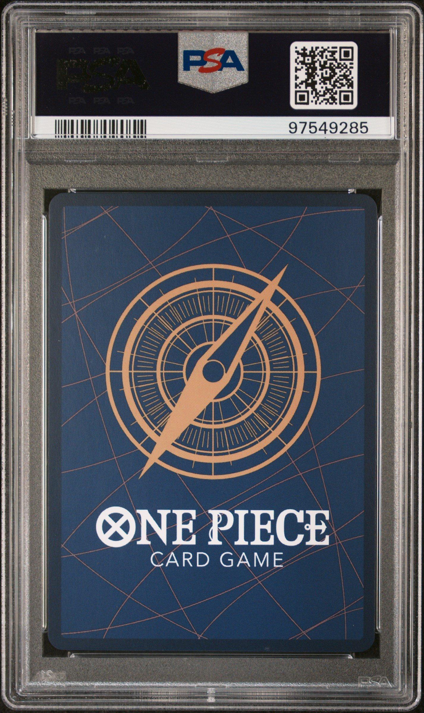 2023 One Piece Op02-paramount War 058 Buggy Alternate Art PSA 10