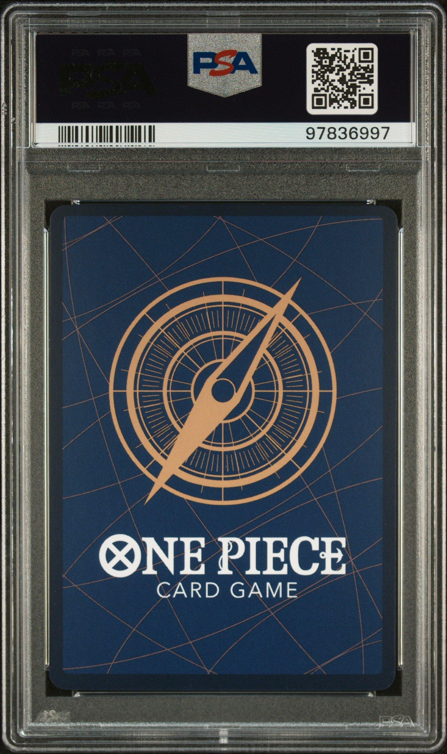 2024 One Piece Japanese Op08-two Legends 007 Jewelry Bonney Special Alternate Art PSA 10