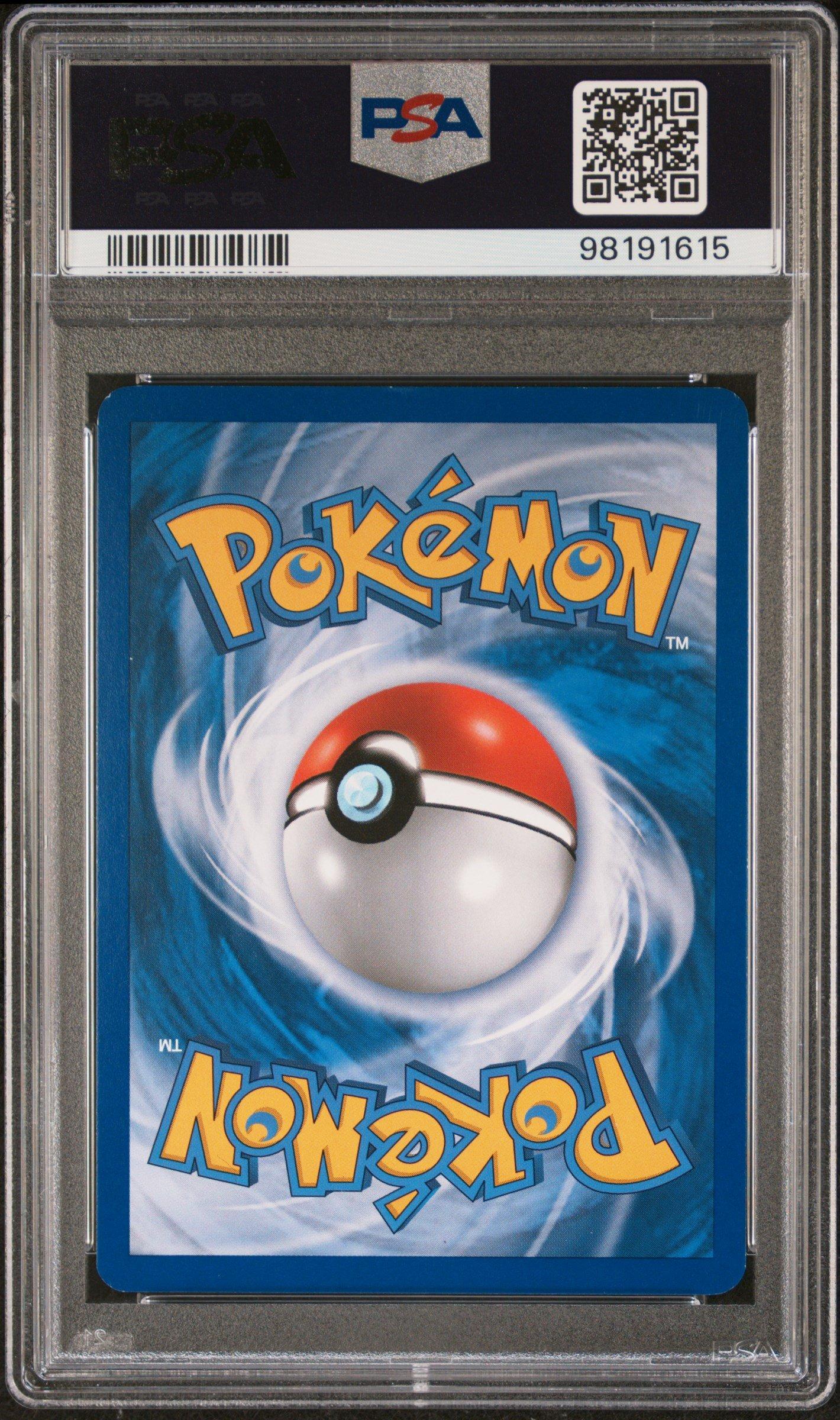 2010 Pokemon Heartgold & Soulsilver Unleashed 85 Kingdra-holo PSA 8