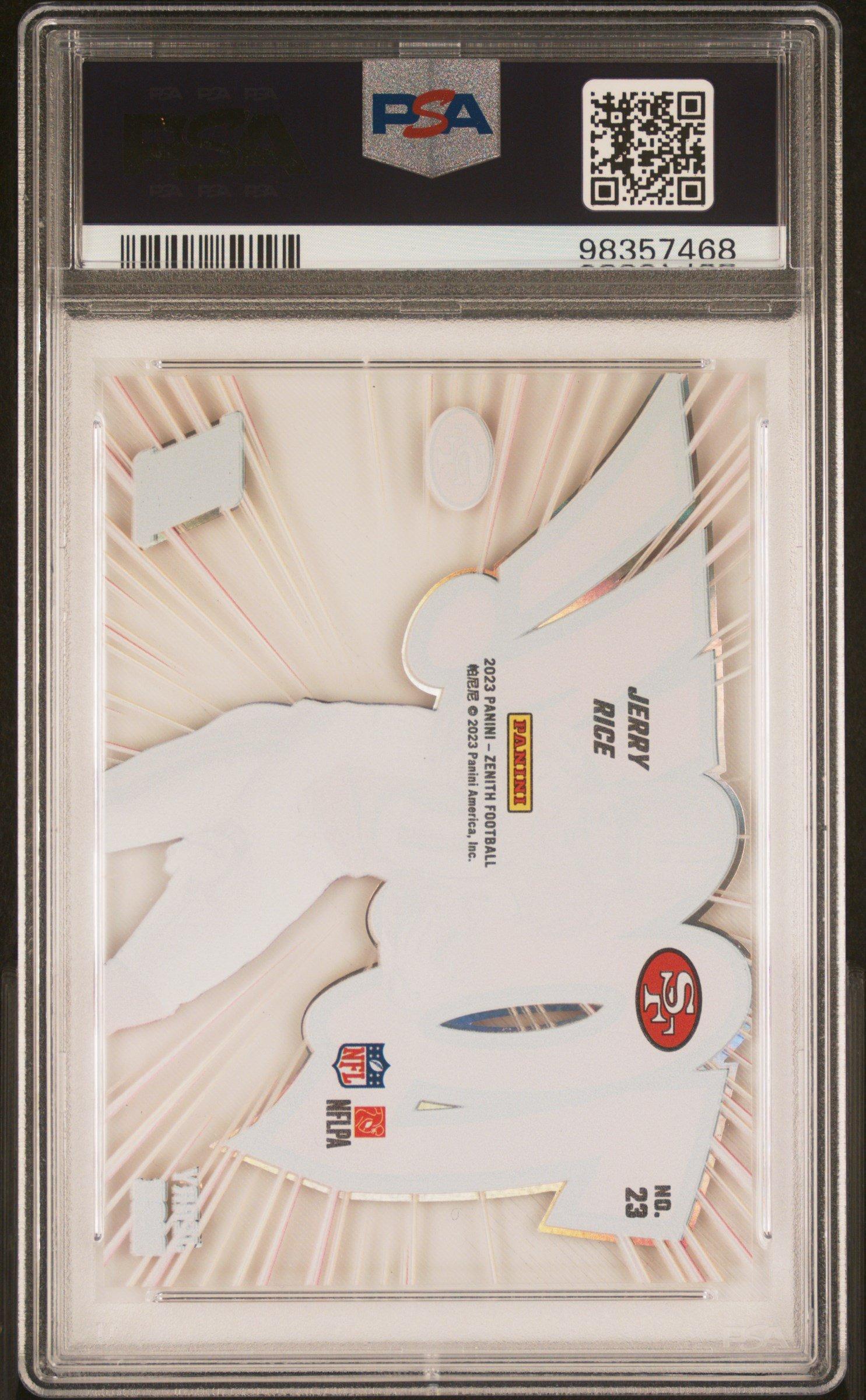 2023 エルドリッチ・ゴールデン・ロード GEM MT 2023 Panini Zenith Zoom! 23 Jerry Rice PSA 10 Graded Card | GameStop