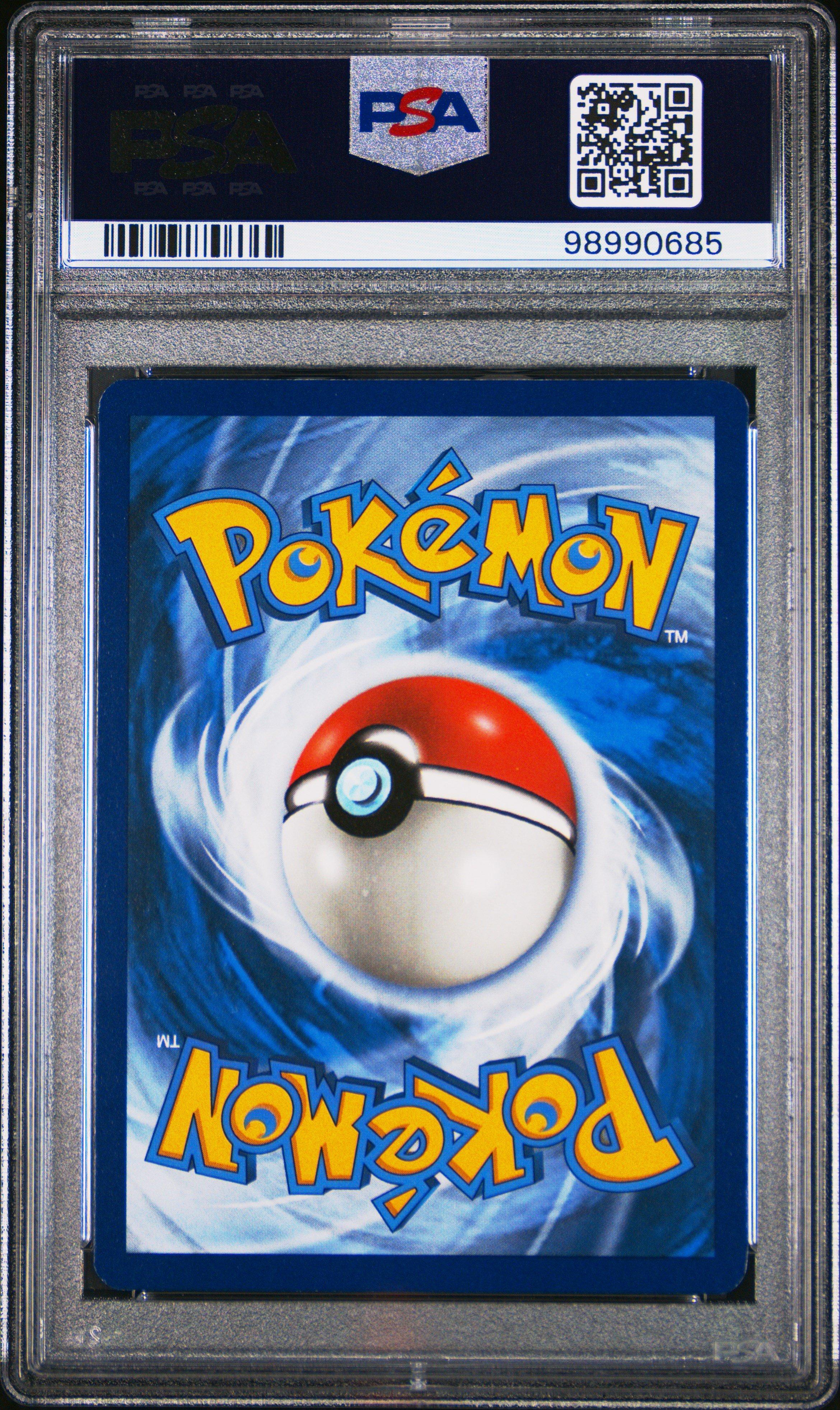 2017 Pokemon Sun & Moon Guardians Rising 48 Slowpoke-reverse Foil PSA 9