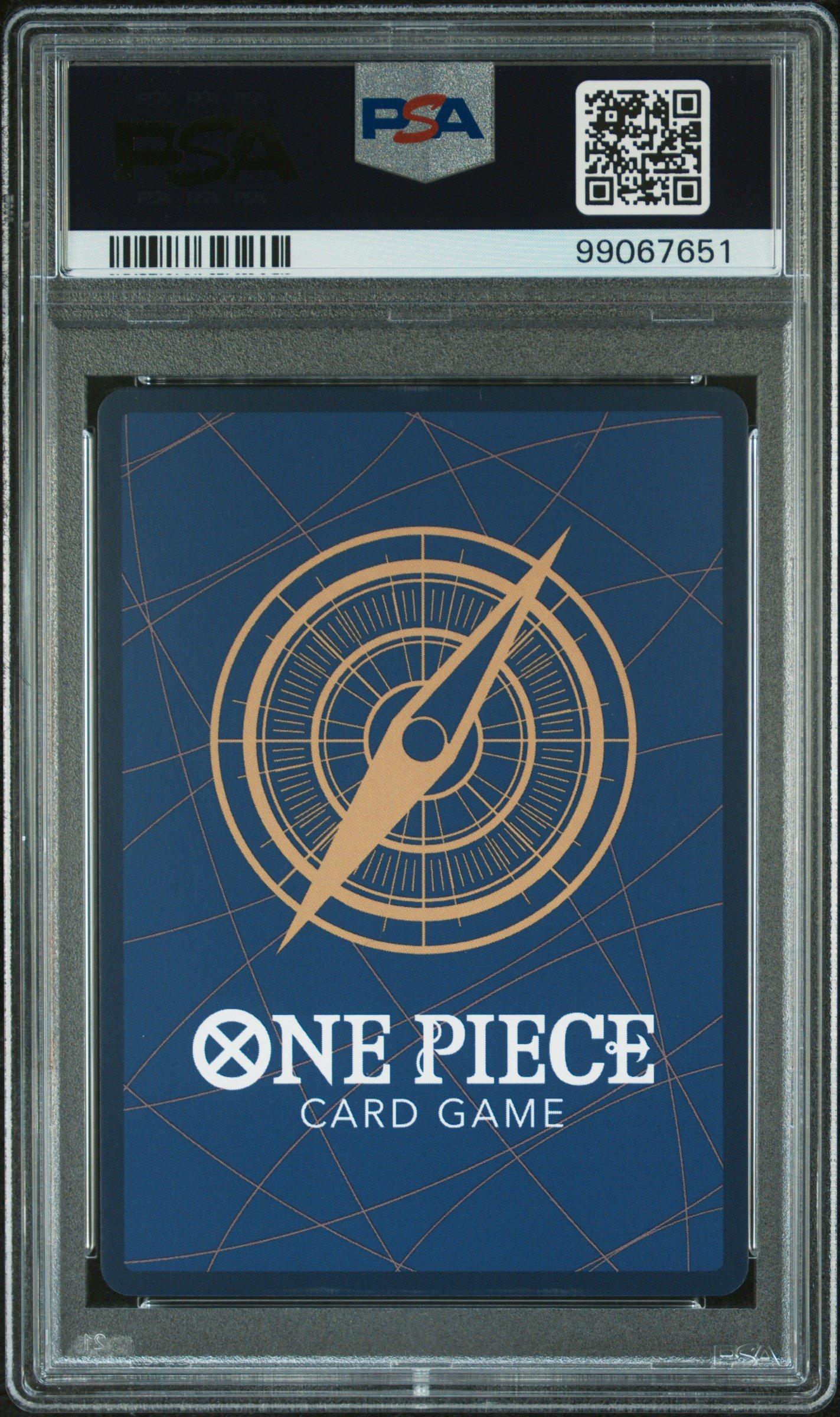2024 One Piece Japanese Op09-emperors In The New World 002 Uta Alternate Art PSA 10