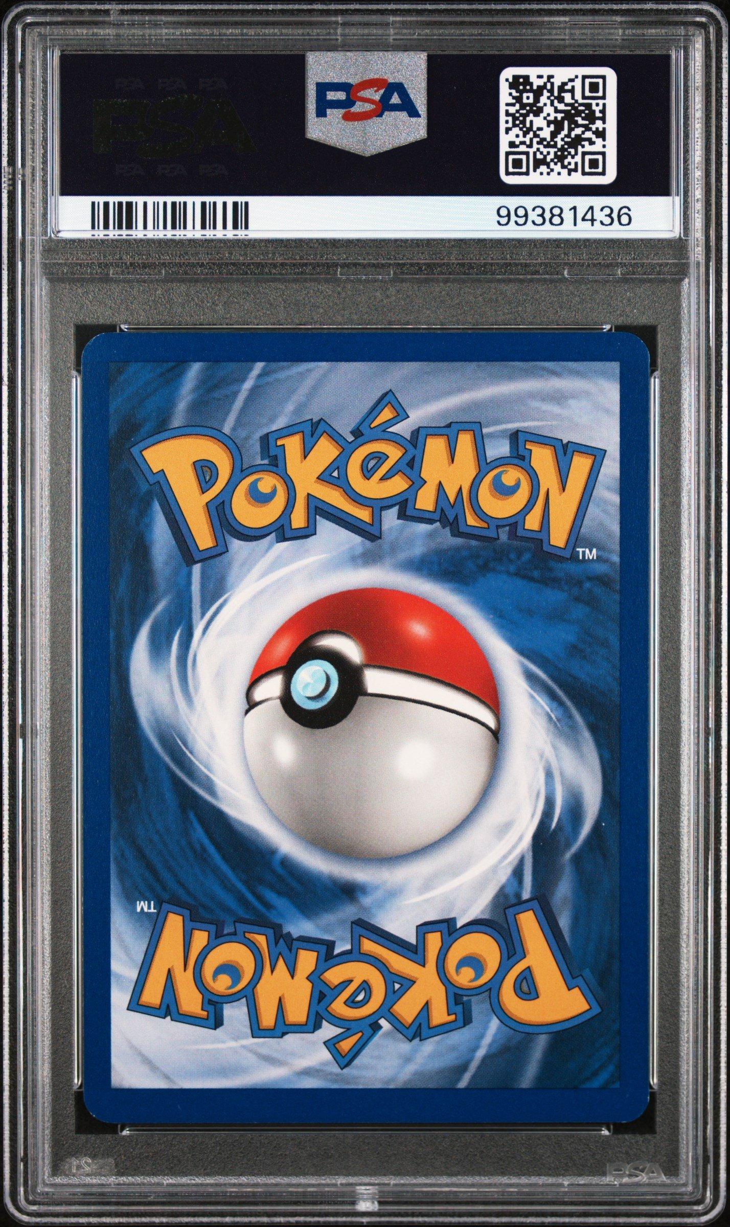 2001 Pokemon Neo Discovery 28 Poliwrath 1st Edition PSA 8