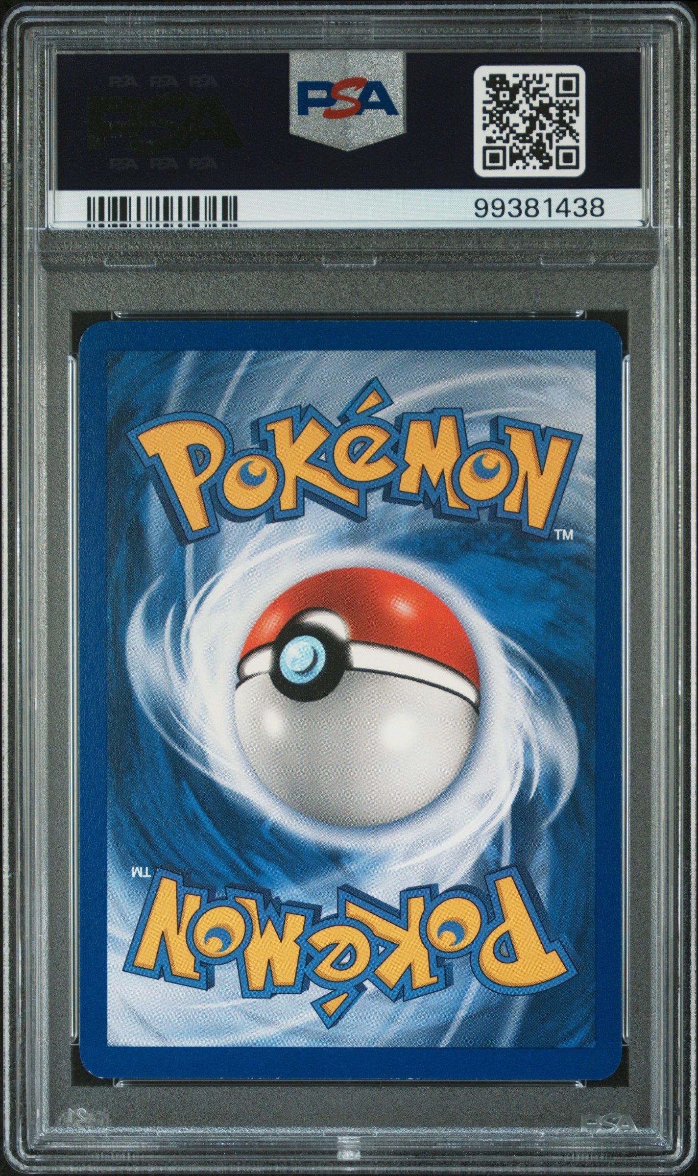 2001 Pokemon Neo Discovery 35 Wobbuffet 1st Edition PSA 8