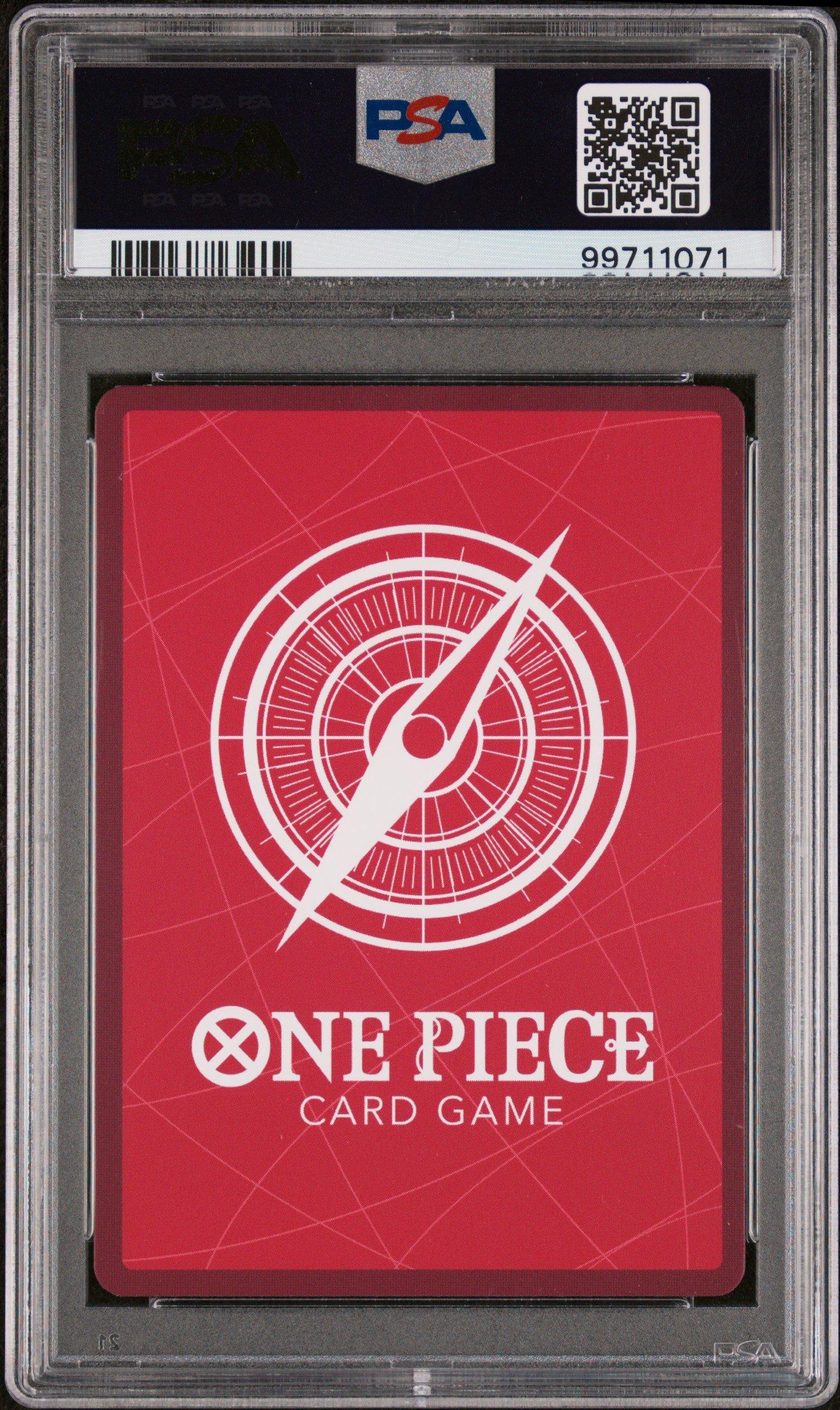 2024 One Piece Two Legends 001 Tony Tony Chopper Alternate Art PSA 10