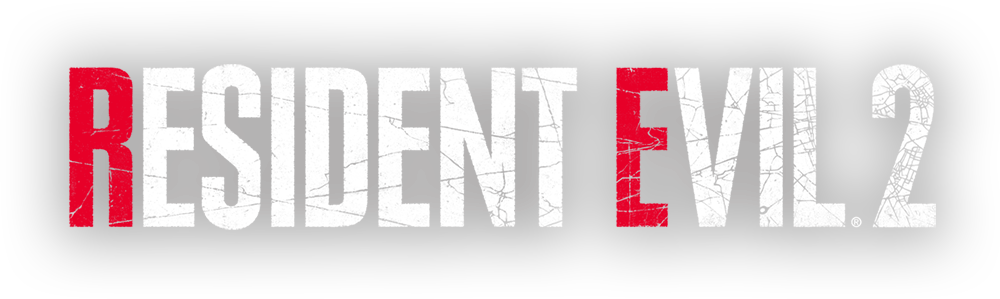 resident evil 2 logo black