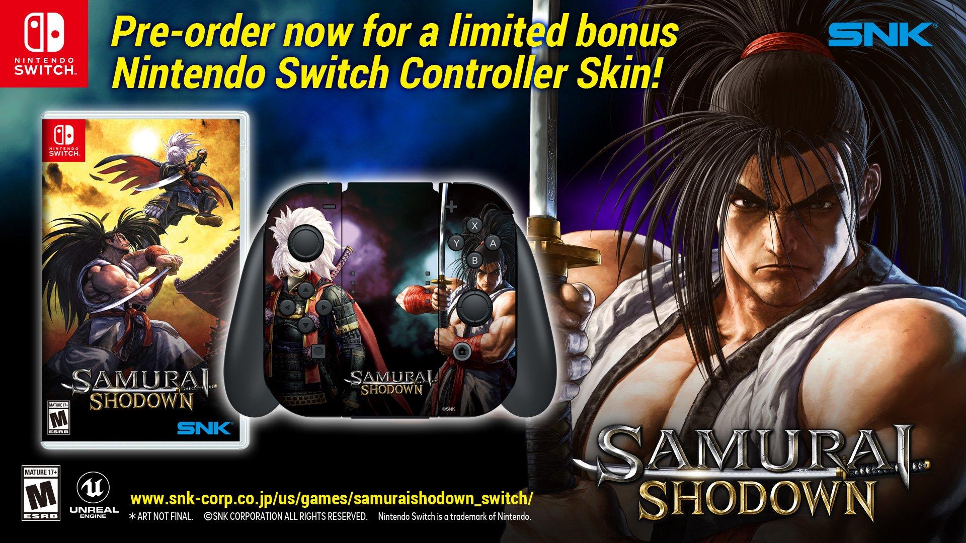 samurai shodown switch release