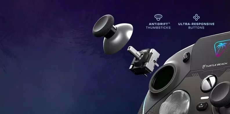 Antidrift™ Thumbsticks & Microswitch Buttons